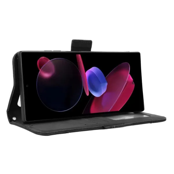 SLOT Peňaženkový obal pre Oukitel C62 čierny