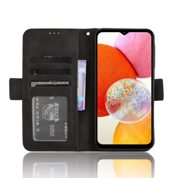 SLOT Peňaženkový obal pre Samsung Galaxy A15 / A15 5G čierny