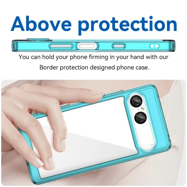 CRYSTAL Ochranný kryt pre Sony Xperia 10 VII tyrkysový