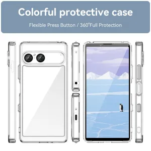 CRYSTAL Ochranný kryt pre Sony Xperia 10 VII priehľadný
