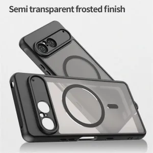 FANDUN MAGSAFE Ochranný kryt pre Sony Xperia 10 VII čierny