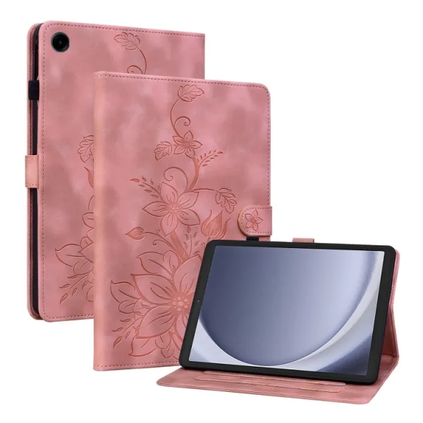 ART LILY Zaklápacie puzdro pre Samsung Galaxy Tab A11 ružové