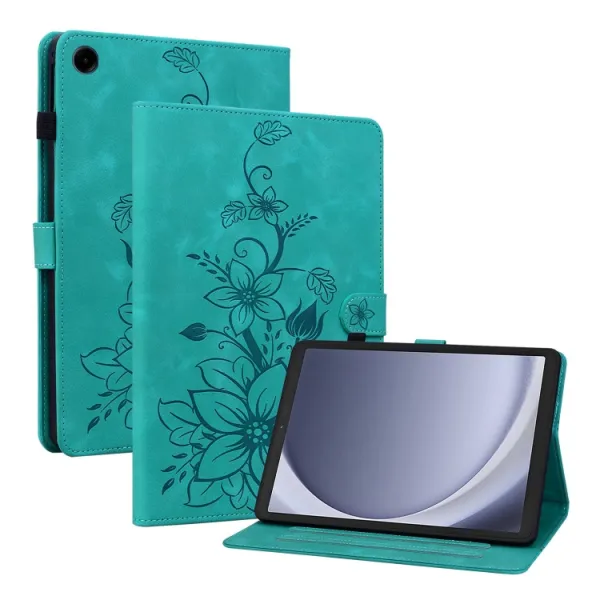 ART LILY Zaklápacie puzdro pre Samsung Galaxy Tab A11 zelené