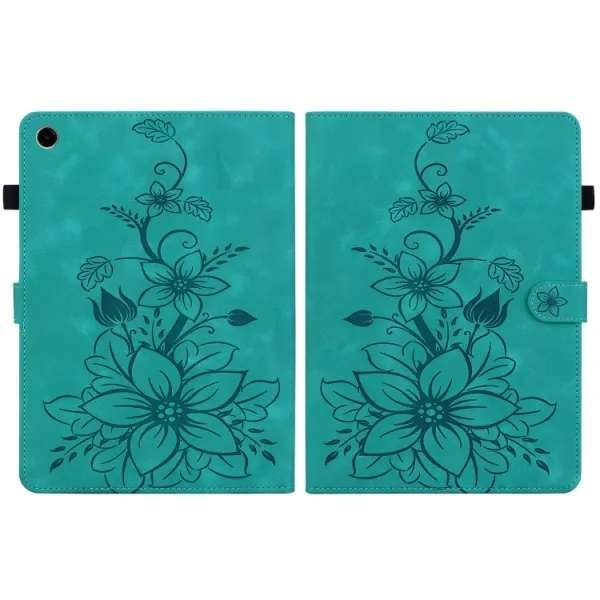 ART LILY Zaklápacie puzdro pre Samsung Galaxy Tab A11+ zelené