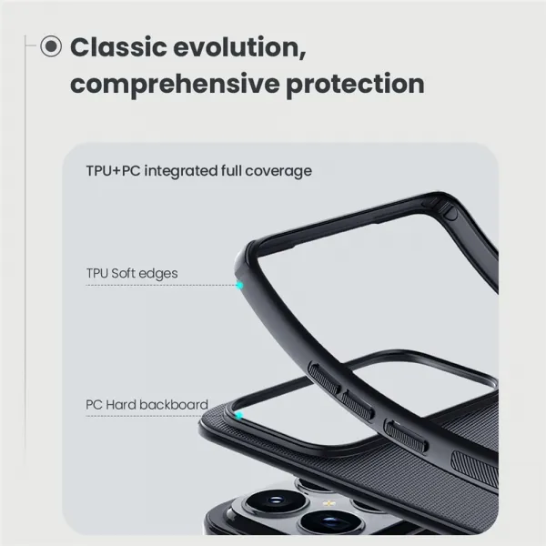 NILLKIN FROSTED MAGSAFE Ochranný kryt pre POCO F8 Ultra čierny