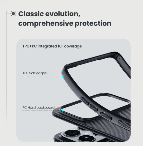 NILLKIN FROSTED MAGSAFE Ochranný kryt pre POCO F8 Ultra čierny