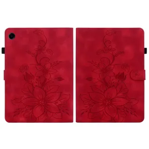 ART LILY Zaklápacie puzdro pre Samsung Galaxy Tab A11 červené