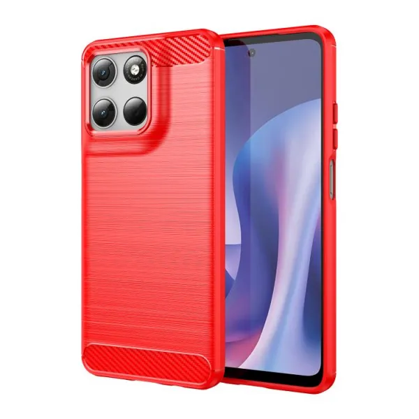 FLEXI TPU Ochranný obal Motorola Moto G57 Power červený