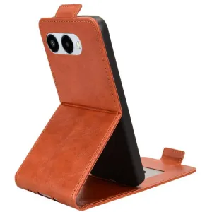 Vyklápacie puzdro pre T Phone 3 hnedé