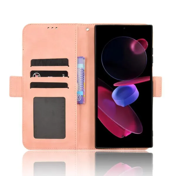 SLOT Peňaženkový obal pre Oukitel C62 ružový