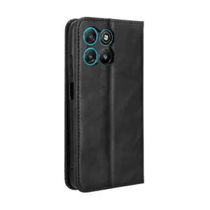 BUSINESS Peňaženkové puzdro pre Motorola Moto G57 Power čierne