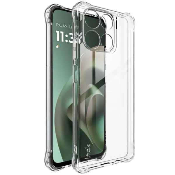 IMAK Ochranný obal pre Motorola Moto G57 Power priehľadný