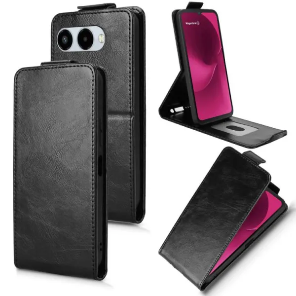 Vyklápacie puzdro pre T Phone 3 čierne