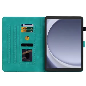 ART LILY Zaklápacie puzdro pre Samsung Galaxy Tab A11 zelené