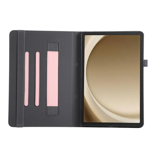 MACARON Zaklápacie puzdro pre Samsung Galaxy Tab A11 ružové