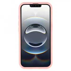 DUAL Obojstranný kryt s fóliou Apple iPhone 16e / iPhone 17e ružový