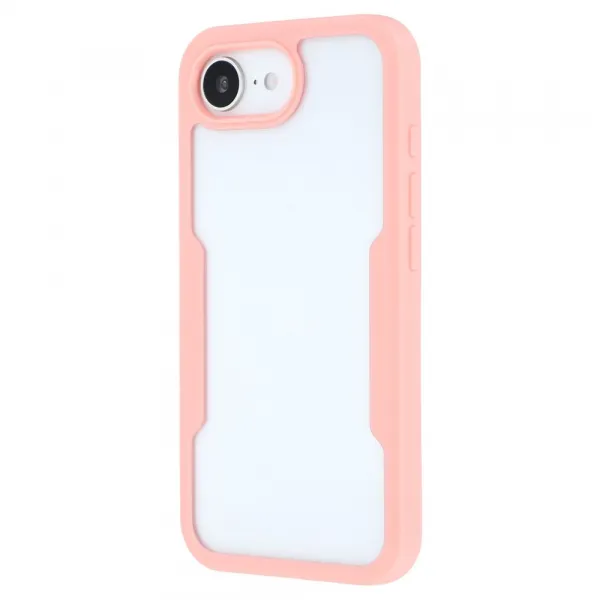 DUAL Obojstranný kryt s fóliou Apple iPhone 16e / iPhone 17e ružový