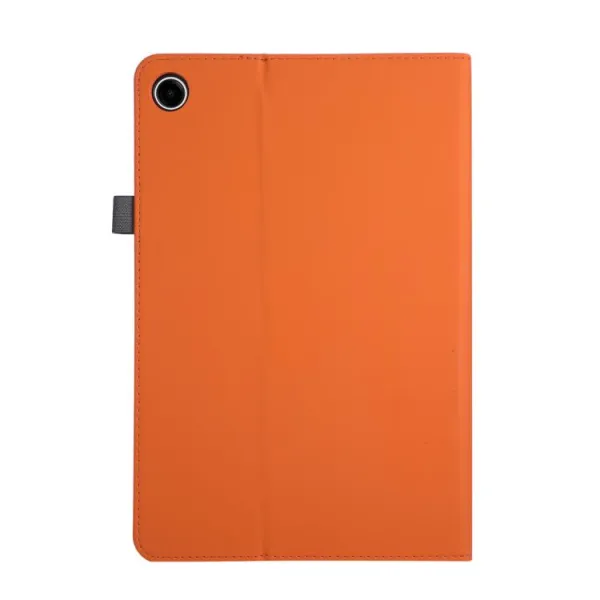 MACARON Zaklápacie puzdro pre Samsung Galaxy Tab A11 oranžové