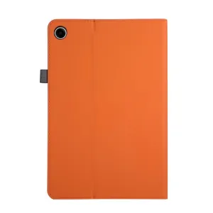 MACARON Zaklápacie puzdro pre Samsung Galaxy Tab A11 oranžové