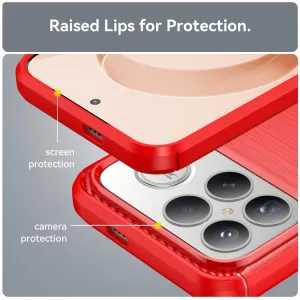 FLEXI TPU Ochranný obal POCO F8 Ultra červený