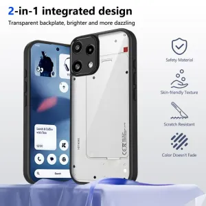 CRYSTAL Ochranný kryt pre Nothing Phone 3a Lite čierny