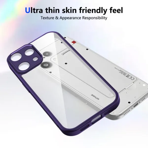 CRYSTAL Ochranný kryt pre Nothing Phone 3a Lite fialový