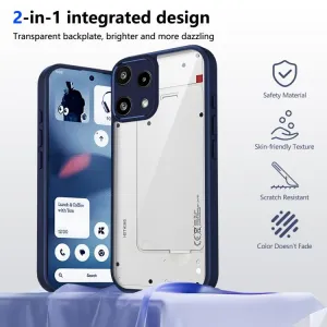 CRYSTAL Ochranný kryt pre Nothing Phone 3a Lite modrý