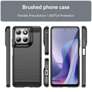 FLEXI TPU Ochranný obal Motorola Moto G57 Power čierny