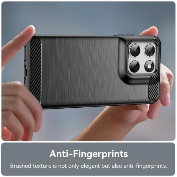FLEXI TPU Ochranný obal Motorola Moto G57 Power čierny