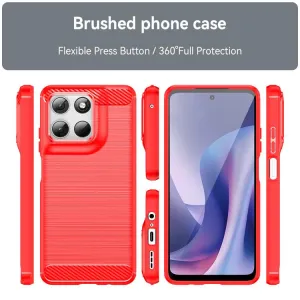 FLEXI TPU Ochranný obal Motorola Moto G57 Power červený