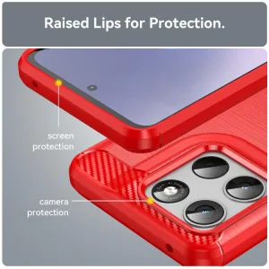 FLEXI TPU Ochranný obal Motorola Moto G57 Power červený