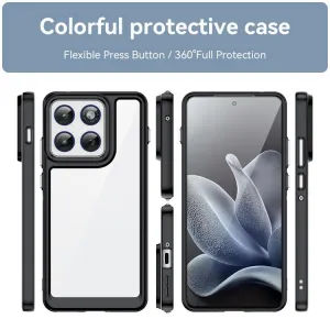 CRYSTAL Ochranný kryt pre Motorola Edge 70 čierny