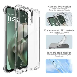 IMAK Ochranný obal pre Motorola Moto G57 Power priehľadný