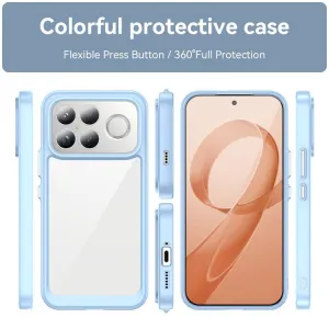 CRYSTAL Ochranný kryt pre POCO F8 Ultra modrý