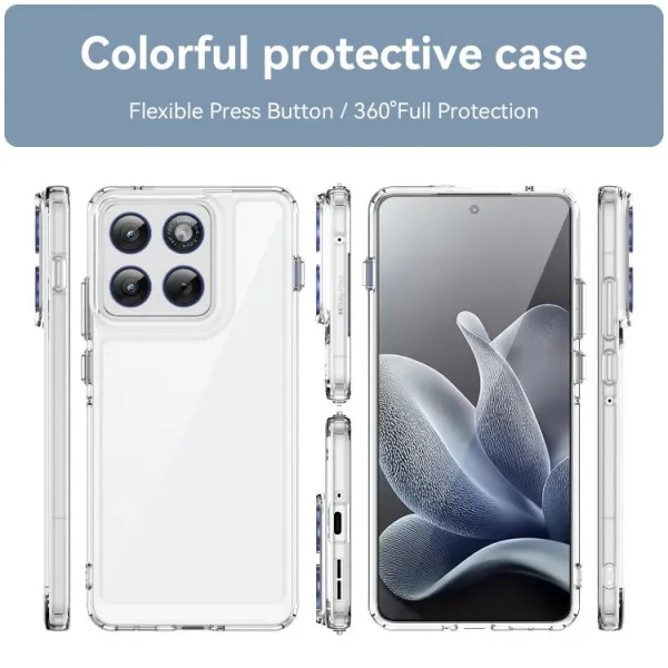 CRYSTAL Ochranný kryt pre Motorola Edge 70 priehľadný