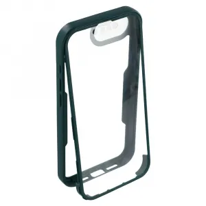 DUAL Obojstranný kryt s fóliou Apple iPhone 16e / iPhone 17e zelený