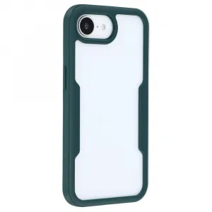 DUAL Obojstranný kryt s fóliou Apple iPhone 16e / iPhone 17e zelený