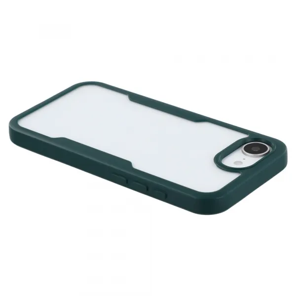 DUAL Obojstranný kryt s fóliou Apple iPhone 16e / iPhone 17e zelený