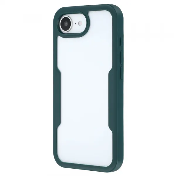 DUAL Obojstranný kryt s fóliou Apple iPhone 16e / iPhone 17e zelený