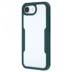 DUAL Obojstranný kryt s fóliou Apple iPhone 16e / iPhone 17e zelený