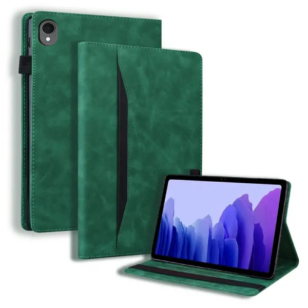 FLATY Zaklápacie puzdro pre Samsung Galaxy Tab S11 zelené