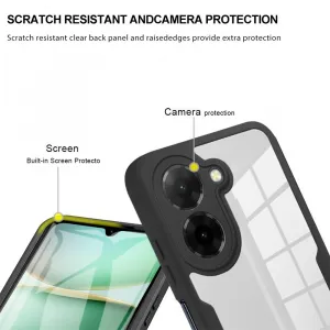 DUAL Obojstranný kryt s fóliou Xiaomi Redmi A5 ružový