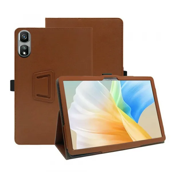CLEVER Zaklápacie puzdro pre Blackview Tab 60 Pro hnedé