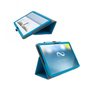 CLEVER Zaklápacie puzdro pre Doogee Tab E3 Max svetlomodré