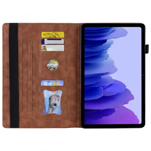FLATY Zaklápacie puzdro pre Samsung Galaxy Tab S11 hnedé