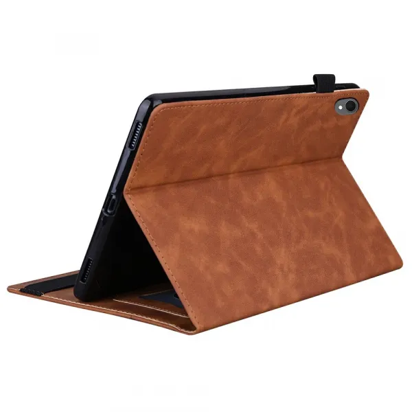 FLATY Zaklápacie puzdro pre Samsung Galaxy Tab S11 hnedé