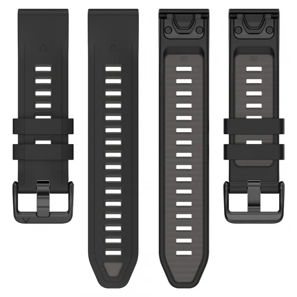 SPORTY QUICK FIT Vymeniteľný silikónový remienok Garmin - šírka 20mm červený