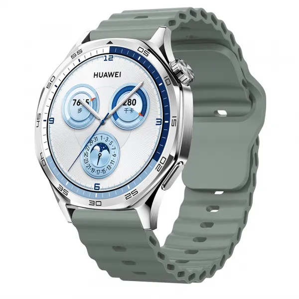 OCEAN Vymeniteľný remienok pre Huawei Watch GT 5 46mm / GT 6 46mm tmavošedý