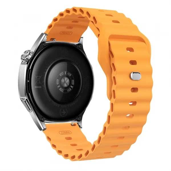 OCEAN Vymeniteľný remienok pre Huawei Watch GT 5 46mm / GT 6 46mm tmavožltý