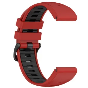 SPORTY QUICK FIT Vymeniteľný silikónový remienok Garmin - šírka 20mm červený